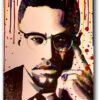 Malcolm X painting