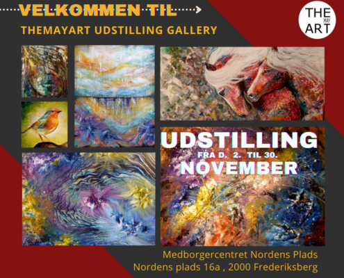 Du er inviteret til Udstilling (8) themayart udstilling
